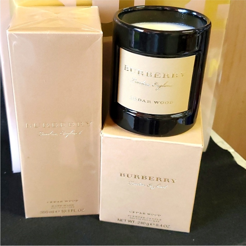 Burberry cedar wood